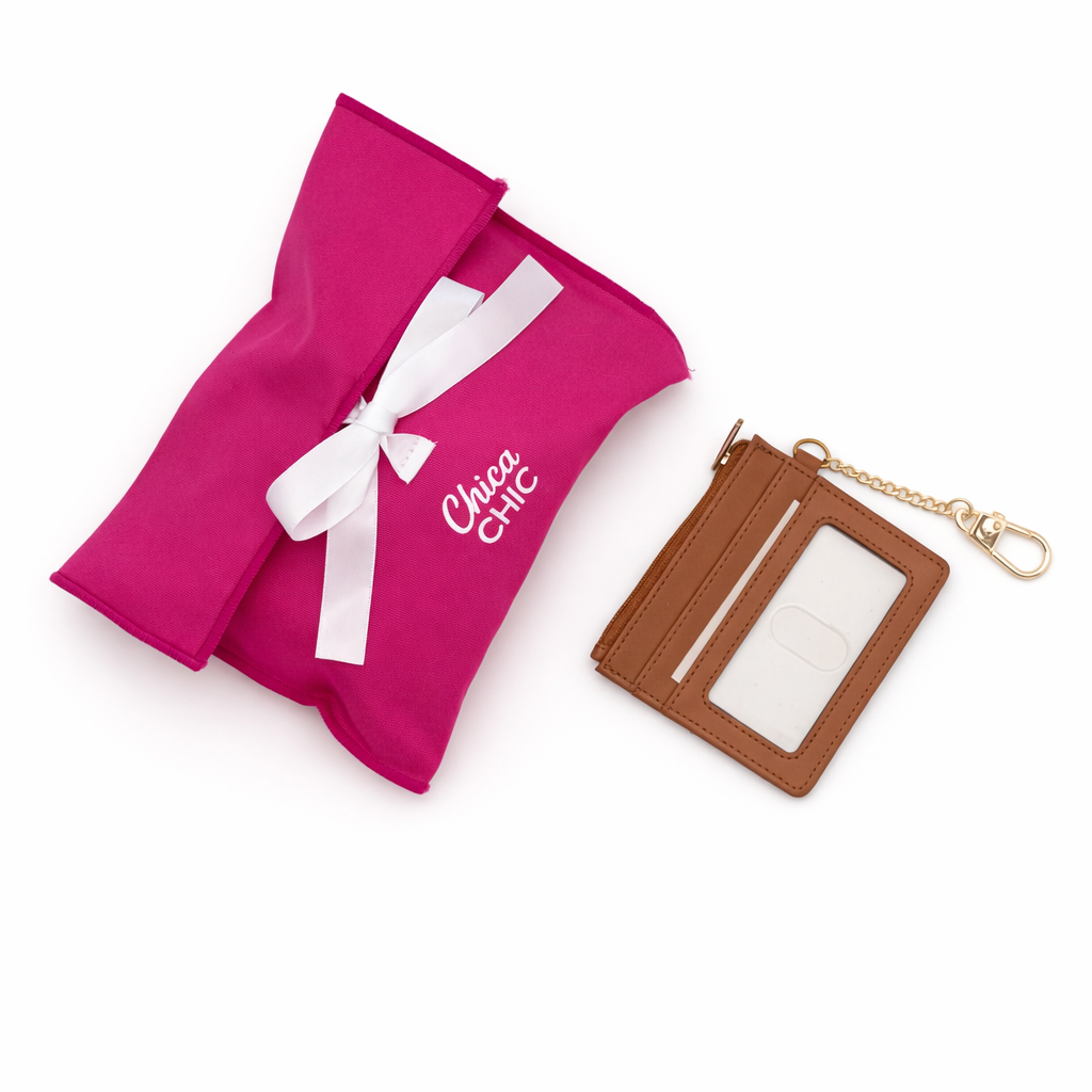 Monedero Chica Chic Camel