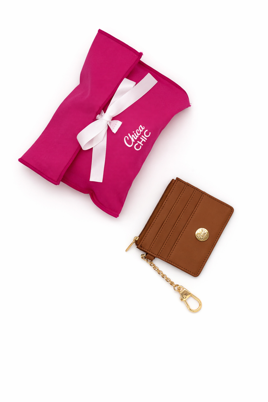 Monedero Chica Chic Camel